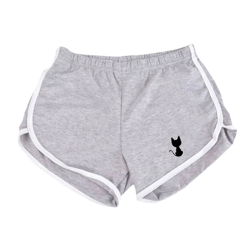 Summer Women's Sports Shorts Women's Mid-waist Stretch Seamless Fitness Leggings Push-ups Gym Training Leggings Shorts