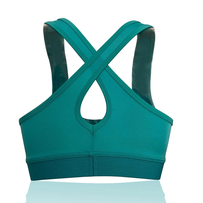 Women Padded Sports Bra Slim Stretch Fitness Yoga Running Ladies Bra Tank Top Fitness Wear for Yoga Gym Brassiere Sportswear