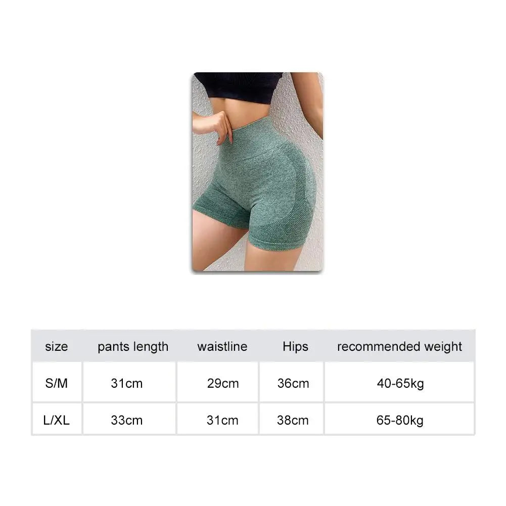 Women Yoga Shorts High Waist Workout Shorts Fitness Yoga Lift Butt Fitness Ladies Yoga Gym Running Short Pants Sportswear