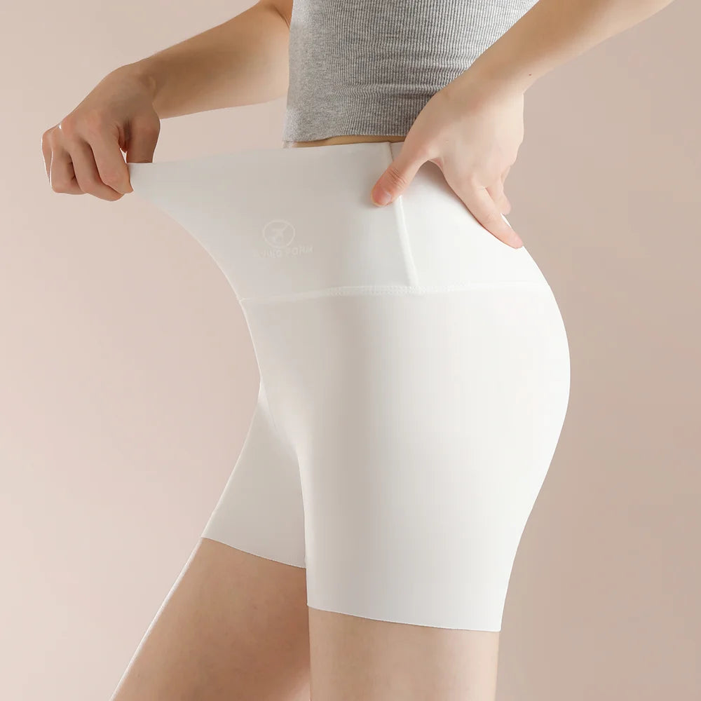 Women Thread Slim Shorts High Stretch Seamless Yoga Leggings Summer Ladies Girls High Waist Running Cycling Gym Sports Shorts