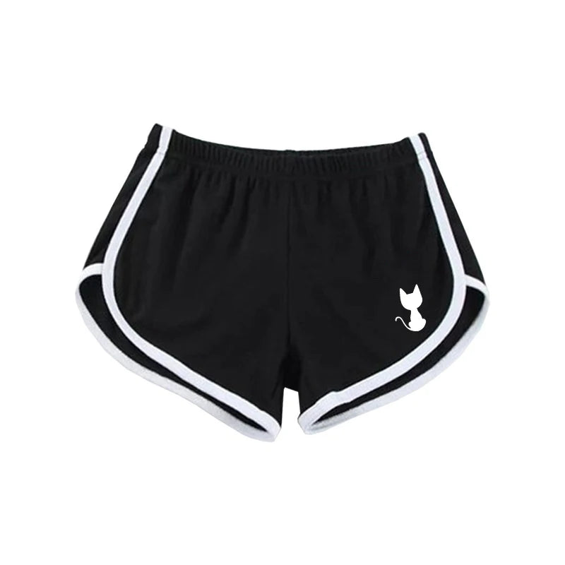Summer Women's Sports Shorts Women's Mid-waist Stretch Seamless Fitness Leggings Push-ups Gym Training Leggings Shorts