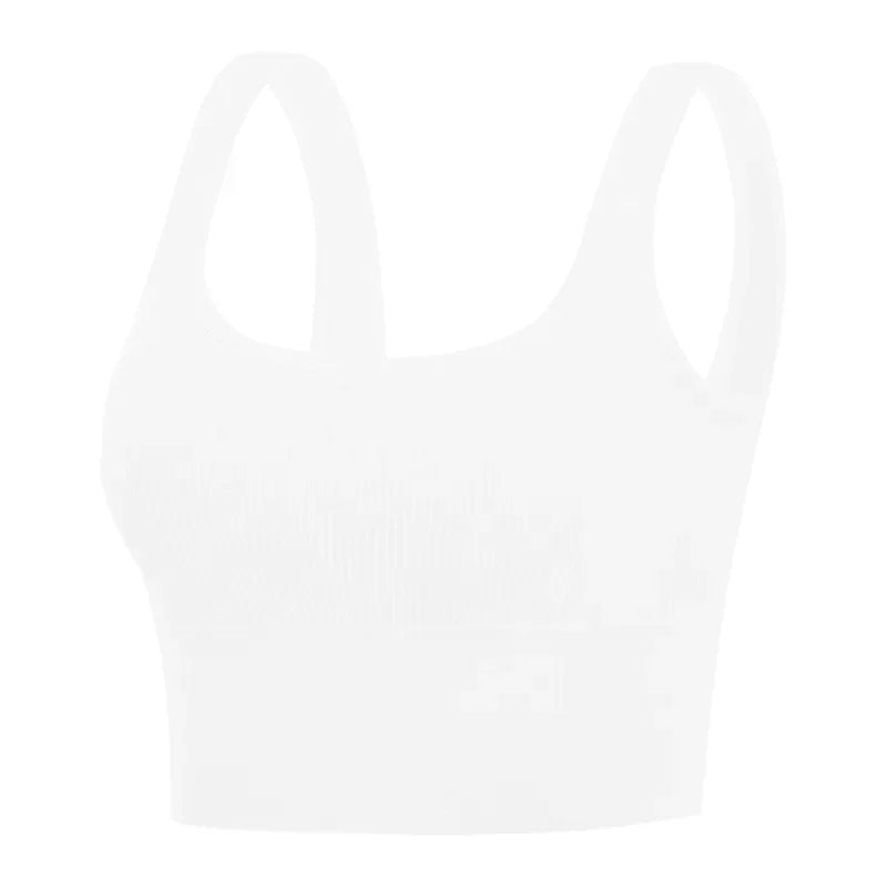 Fashion Uniform Color Tanks Camisole Clothing Sexy Waistcoat for Women Sports No Steel Ring Chest Pad Yoga Vest Nylon Underwaist